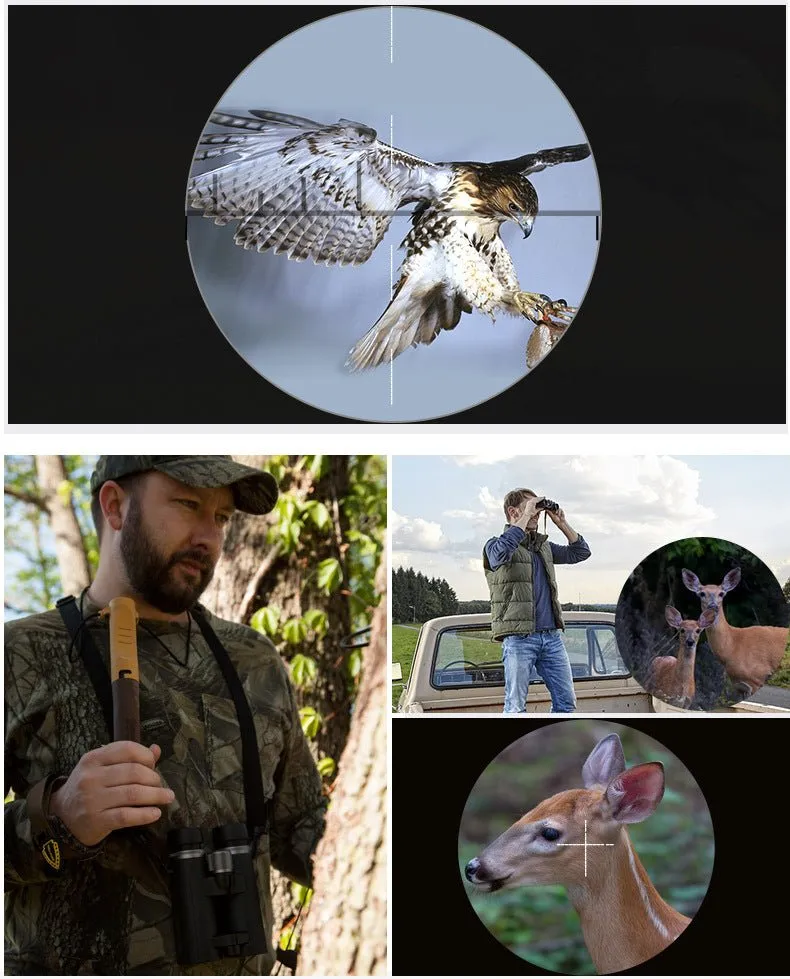 8X42 BEDELL Portable Telescope High Quality HD Wide-Angle Central Zoom Ultra-Wide Spyglass Scope