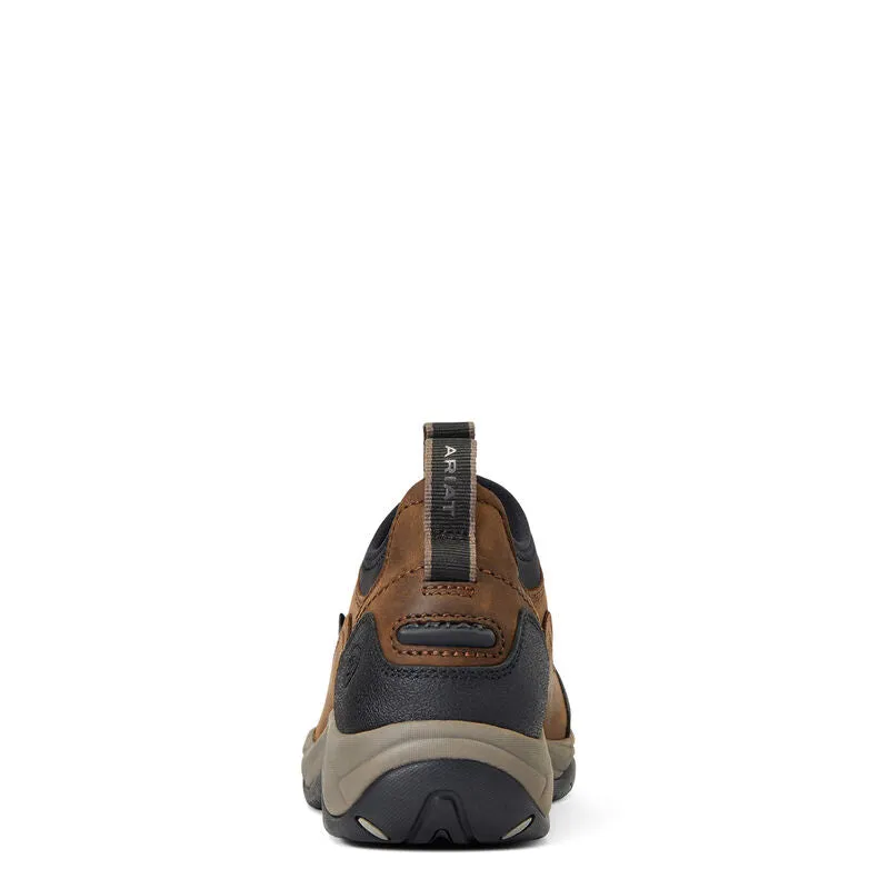 Ariat Womens Terrain Ease Waterproof Shoes - Oily Distressed Brown