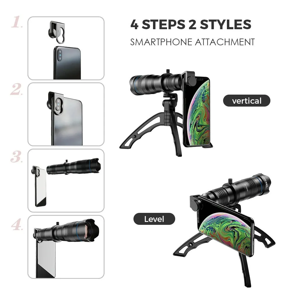 BLXCK NORWAY™ Super Telephoto Zoom Monocular Telescope
