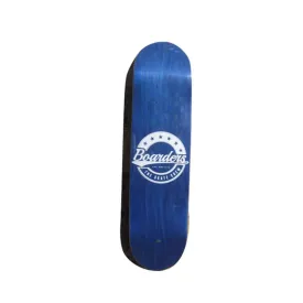 Boarders Star Crest Skateboard Deck - Blue