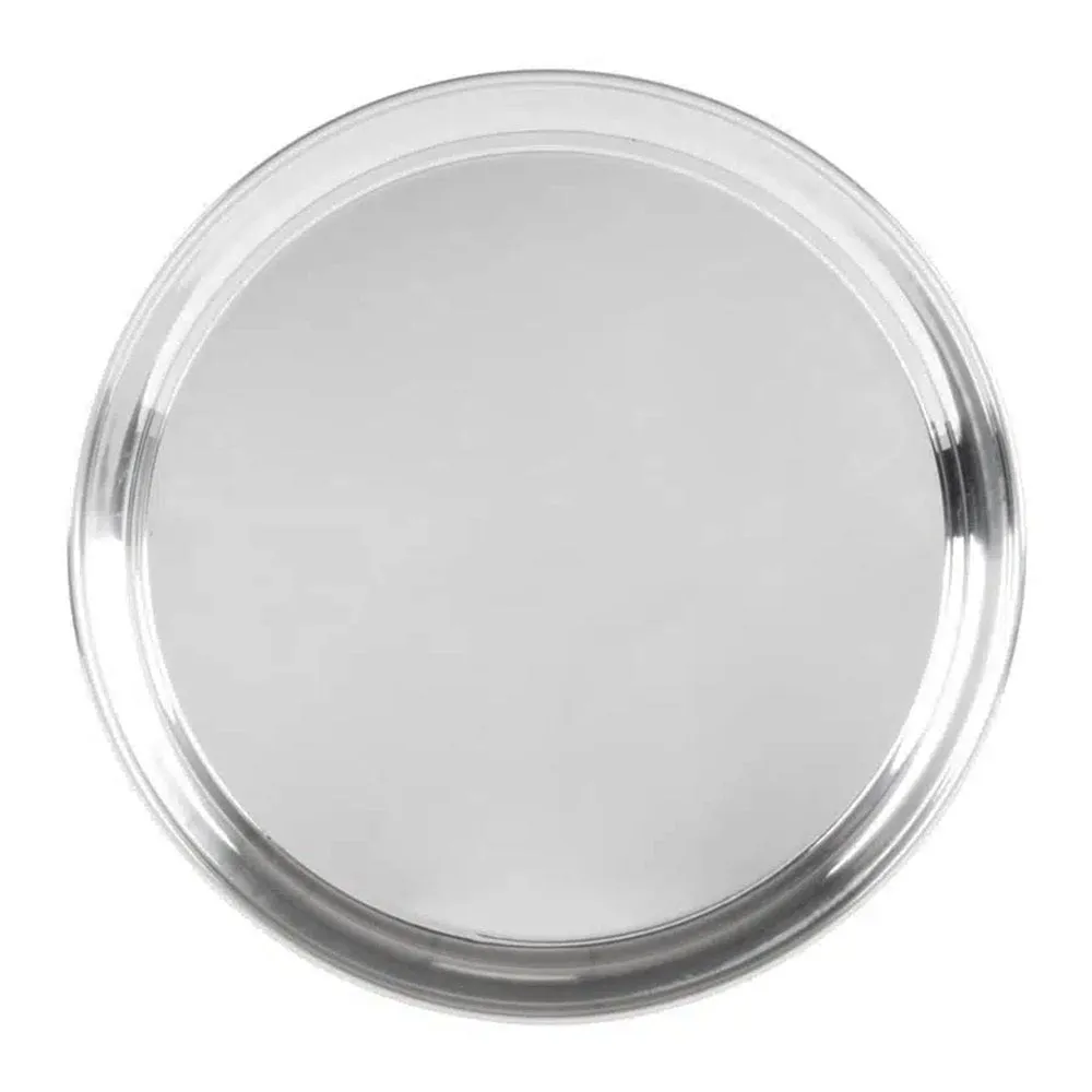 KH Round Platter Stainless Steel Tray - 350mm